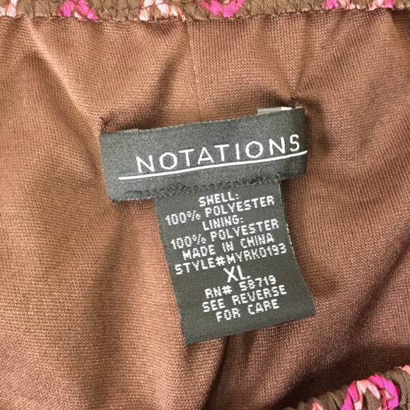 Notations Maxi Skirt, Size XL - Picture 5 of 6